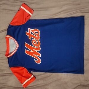 MLB New York Mets Kids Size Medium (10-12) Thor T-Shirt - Authentic Merchandise